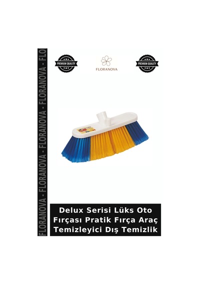 Delux Serisi Lüks Oto Fırçası Pratik Fırça Araç Temizleyici Dış Temizlik