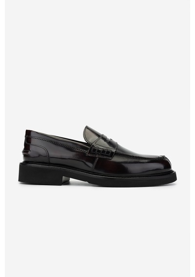 Valmenti Erkek Hakiki Deri Bordo Loafer Ayakkabı 994 442 Erk Ayk K24-25 Bordeaux Bordo