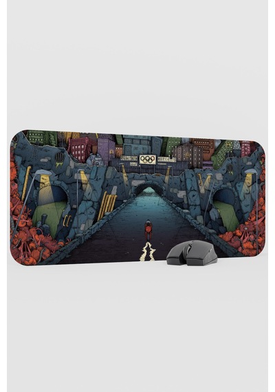 Akira Anime V3 - 70x30 Xl Gaming Kauçuk Kaymaz Taban Mouse Pad Fare Altlığı