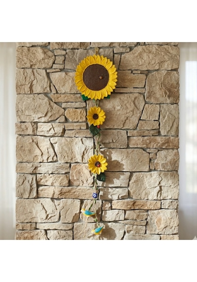Ayçiçeği Duvar Süsü 16 Cm
