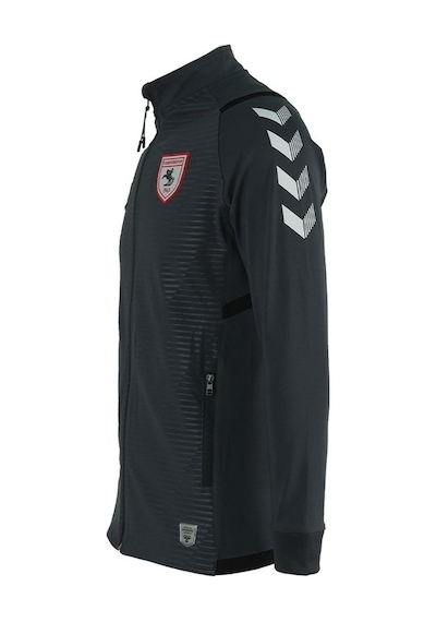 23/24 Hummel Samsunspor Kamp Eşofman Tek Üst Antrasit