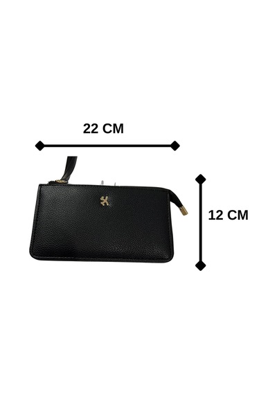 Gk Gamzelirenklerim Luxury Fashıon&accessorıes El Askılı Büyük Cüzdan Premium Kalite Suni Deri Bordo