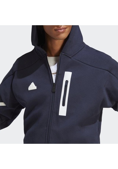 Adidas M D4gmdy Fz Hd Erkek Eşofman Üstü - Ic8046 Lacivert