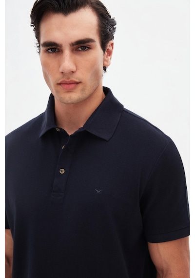 D's Damat Ds Damat Regular Fit Lacivert Pike Dokulu T-shirt 4hc146551001m 101