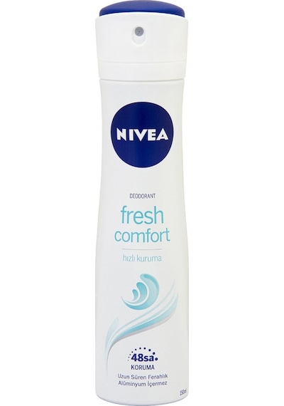 Nivea Fresh Comfort Kadın Sprey Deodorant 150 ML