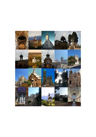 Kilise Ve Sinagoglar , Architecture Poster Seti-20 Adet A5