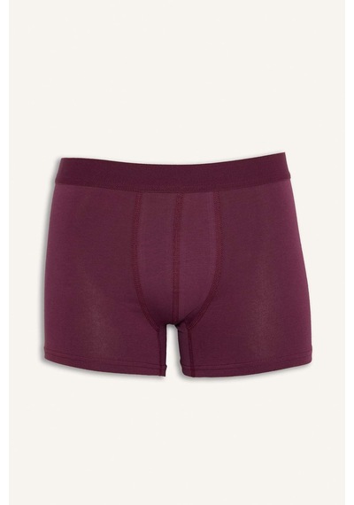 Defacto - Regular Fıt 3'lü Boxer E0023AX24WN Mor