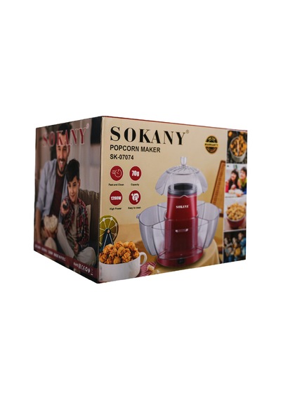 Sokany SK-07074 Yağsız Popcorn Makinesi