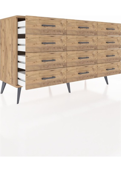 Kronos Konsol 12 Çekmeceli 132x59x83 Çam-çam/çam Çam/çam Kronos Konsol 12 Çekmeceli 132x59x83 Çam-çam/çam Çam/çam