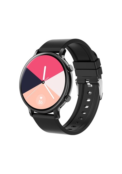 Geeroyoo JZR-GY Hw36 1.28" Ip67 Spor Bluetooth Bt5.0 Sağlık Takibi Adımsayar Android İos Telefon Uyumlu Siyah Akıllı Saat (İthalatçı Garantili)