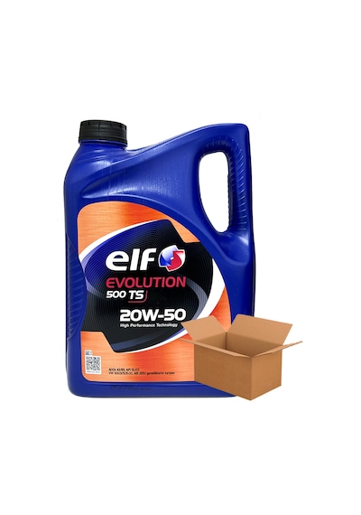 Elf Evolution 500 TS 20W-50 Motor Yağı 3 x 4 L