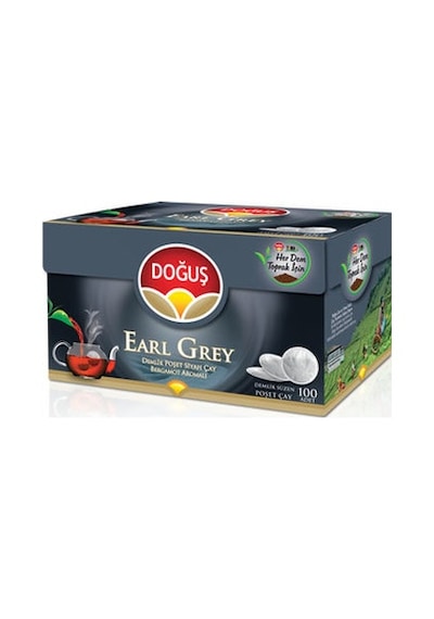 Doğuş Earl Grey Bergomat Aromlalı Siyah Demlik Poşet Çay 100'lü 320 G