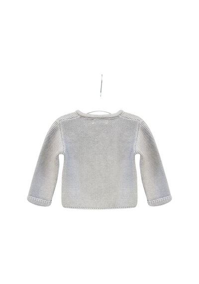 Melonika Basic Bebe Ceket Grey Melange Çok Renkli