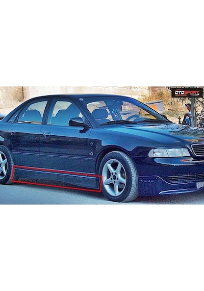 Audi A4 B5 Marşpiyel Sağ Sol Takım Fiberglass Boyasız