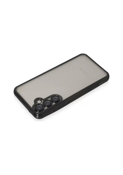 Newface Samsung Galaxy S23 Fe Kılıf Razer Lensli Silikon - Siyah