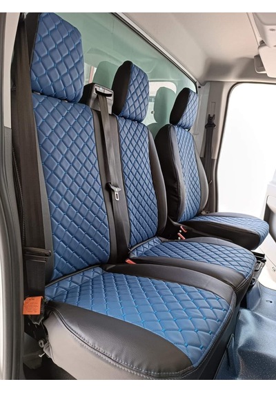 Ford Transit Tek Kabin Araca Özel Deri Oto Koltuk Kılıfı 158216