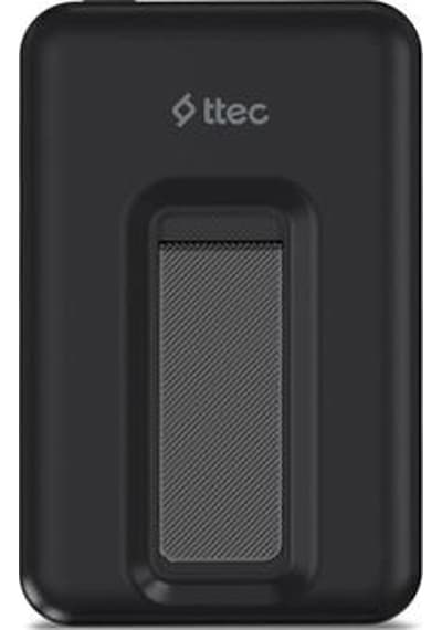 Ttec Recharger M 10.000mah Magsafe Uyumlu Pd 20w Stantlı Kablosuz Taşınabilir Hızlı Şarj Aleti/powerbank Siyah