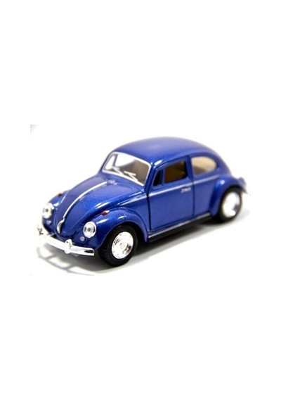 Nostaljik Araba Çek Bırak Model Nostaljik Mavi Otomobil