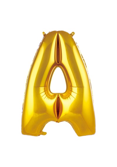 34" Folyo Harf 76cm "a" Altın / Gold Altın