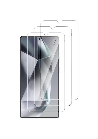 Samsung Galaxy S25 Ultra Uyumlu Ekran Koruyucu Şeffaf Temperli Kırılmaz Cam Ekran Koruyucu 3 Adet