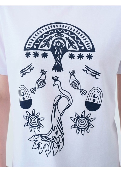 Loft Beyaz Kadın T-shirt Lf2039547 Beyaz