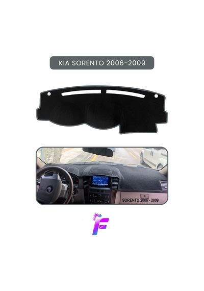Kıa Sorento 2006-2009 Araca Özel Torpido Örtüsü Ön Göğüs Kılıfı Tam Koruma Oto Aksesuar Td8 Torpido Halısı