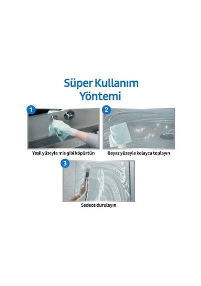 Easy Clean Süper Kireç Sökücü Yüzey Temizlik Havlusu&mendili 4x30 120 Yaprak Diğer