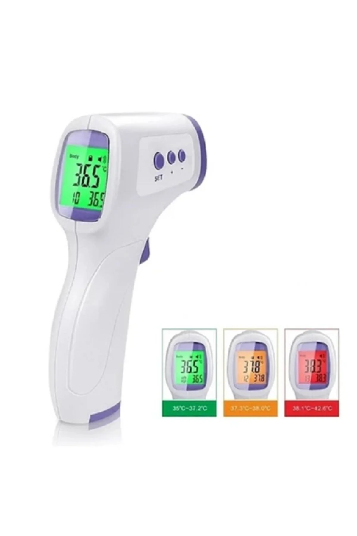 Ac-9080 Koldan Ölçer Tam Otomatik Tansiyon Aleti + Ac-9270 Dijital Temassız Ateş Ölçer