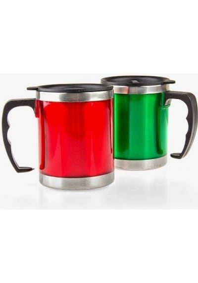 Termoslu Bardak Travel Mug Renkli