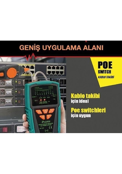 Proskit Mt-7029 Kablo Bulucu Ve Lan Kablo Test Cihazı