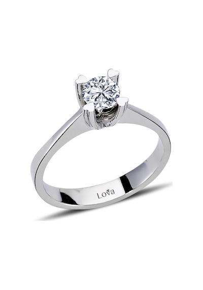 Lova F Renk 0,43 Karat Pırlanta Tektaş Yüzük - Idl - 1070004