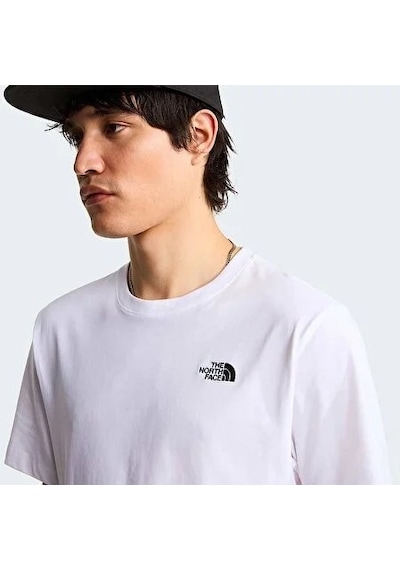 The North Face Evolution Simple Dome Regular Erkek T-shirt Nf0a8cz2fn41 Beyaz