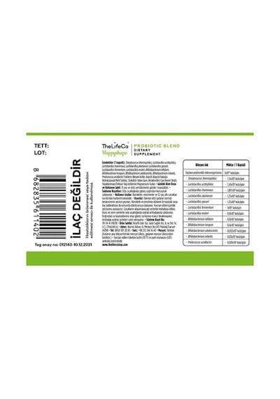 TheLifeCo 3'lü Probiyotik Paketi (Happyshape,Happyflora,Happybiota)