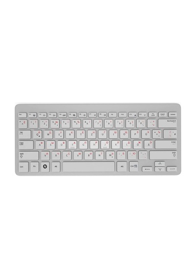 Rusça Klavye Sticker Şeffaf Parlak Kiril Harf Etiketleri Laptop Ve Masaüstü Klavye Kırmızı Diğer