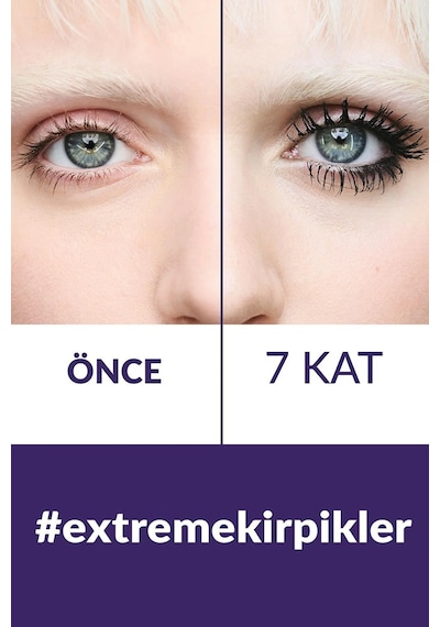 Avon Exxtravert Ekstra Hacim Veren Maskara Blackest Black