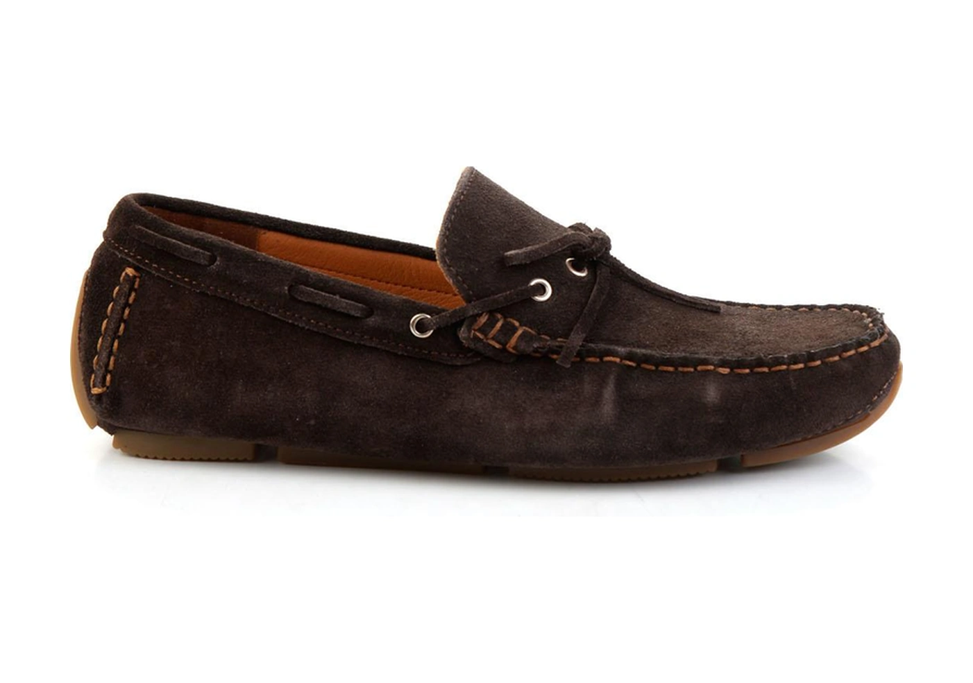 Bambi Kahve Hakiki Deri Erkek Loafer Ayakkabı E01547070102 Kahve