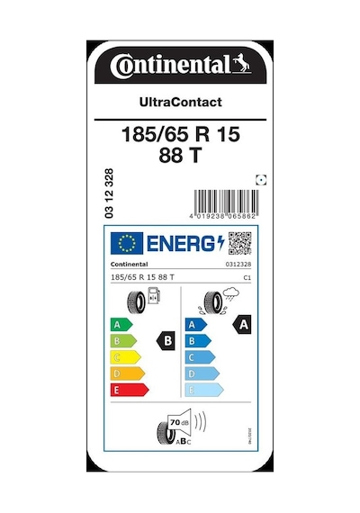 Continental 185/65 R15 88T UltraContact Yaz Lastiği 2025