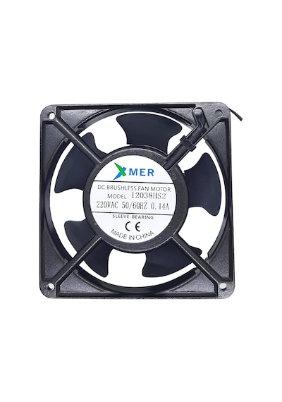 120X120X38Mm 220V 0.14A 2P Xmer Fan