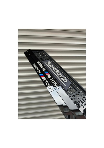 App Plakalık 2 Adet Mat Piano Black Bmv Plakalık Uyumlu - 842410694