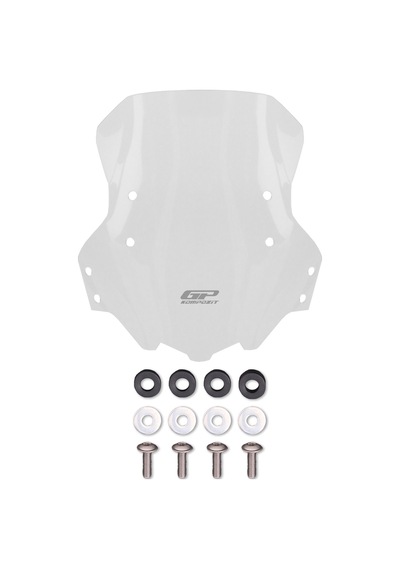 Gp Kompozit Benelli Trk 502 / 502x 2018-2023 Uyumlu Ön Cam Şeffaf 41 Cm