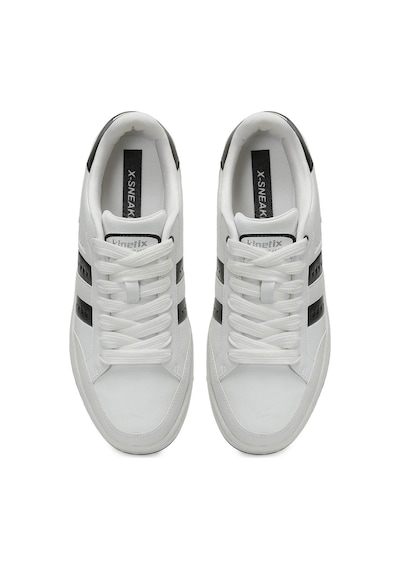 Kinetix College Pu 5pr Beyaz Erkek Sneaker 000000000102016688 Beyaz-sıyah