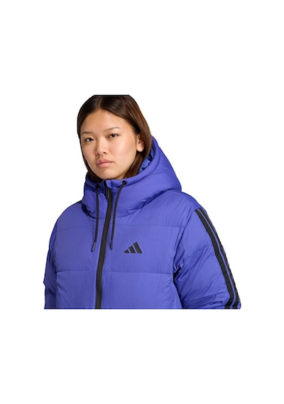 Adidas W Ess 3s P D Ho Kadın Outdoor Mont Jw9109 Mavi Mavi