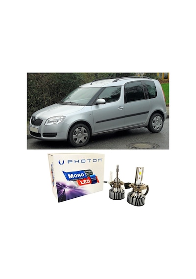 Skoda Roomster Sis Far Ampulü H11 Mono Yeni Seri Beyaz 2006-2015