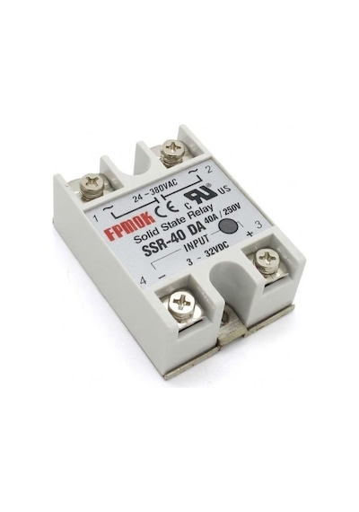 Fpmok Ssr40da ,1x380vac/40a 3v..30vdc 1-faz Dc-ac Ssr Röle