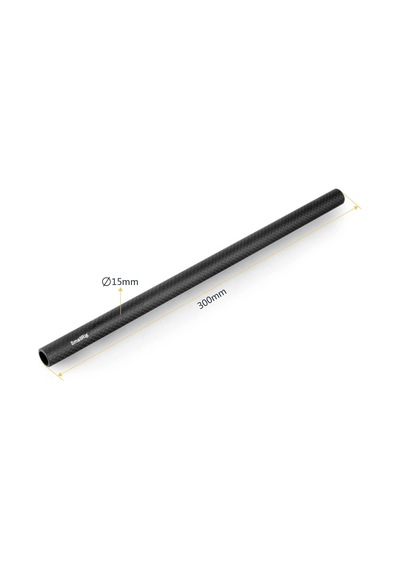 Smallrig 851 15mm Karbon Fiber Çubuk - 30cm 12 İnç 2 Adet
