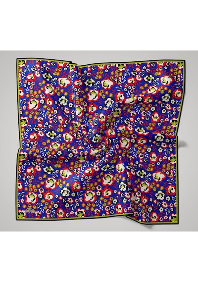 Silk Home Soft Eşarp 73090-15 Saks, Sarı, Turuncu, Bebe Mavi, Ekru