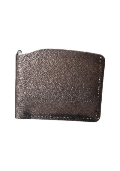 Ln Leather Gerçek Deri El Yapımı Özel Tasarım El Yapımı Klasik Cüzdan Kahve Koyu Kahverengi