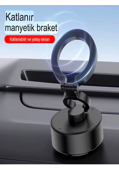 Fh-19 Oto Aksesuarları Vakumlu Araç İçi Telefon Tutucular Katlana