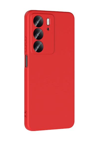 C75 4g First Silikon - Kırmızı
