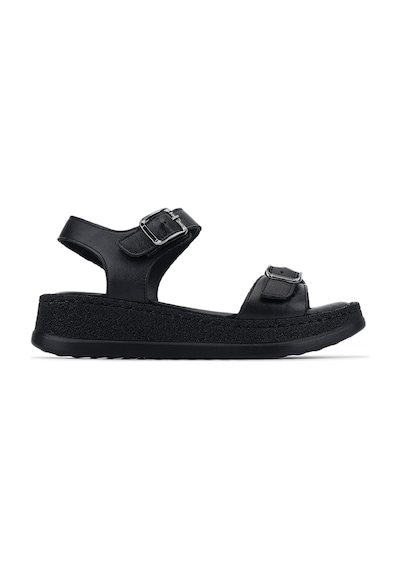 Tamer Tanca Kadın Siyah Comfort Sandalet 1107 215 Bn Sndlt Y25 Sıyah